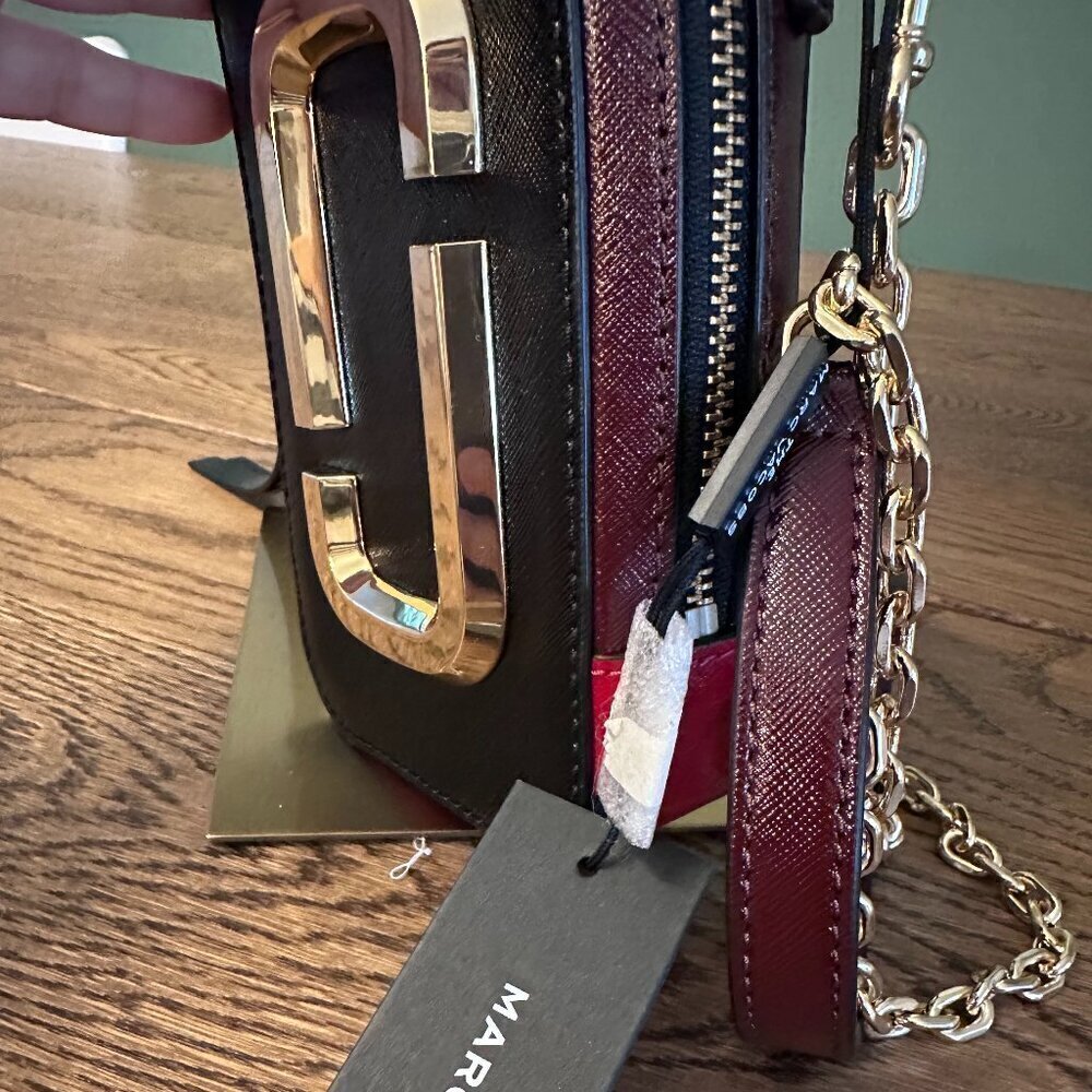 NWT! New Marc Jacobs Hot Shot Crossbody Leather Bag - Picture 7 of 15